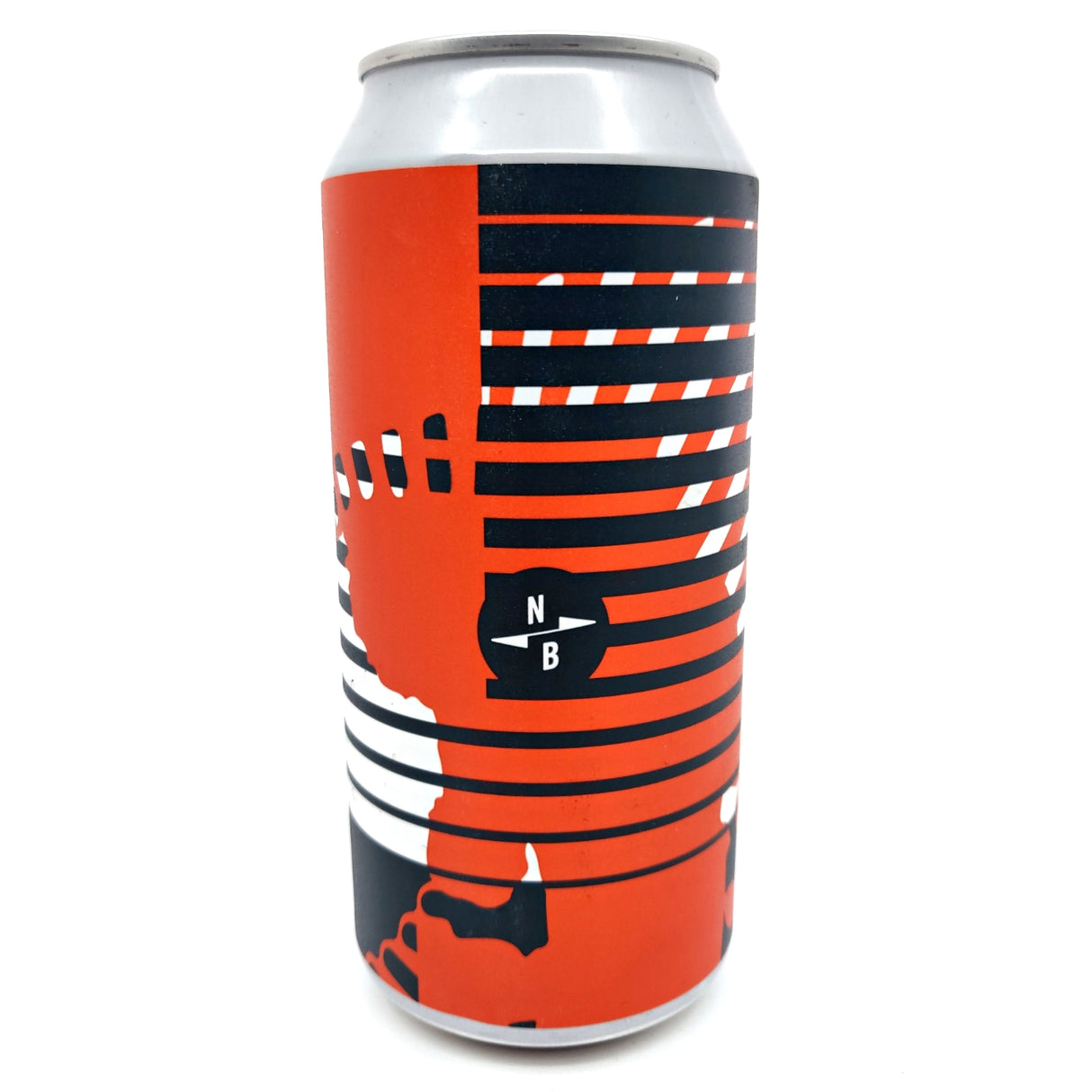 North Brewing Co Waving Flags DDH IPA 7% (440ml can)-Hop Burns & Black