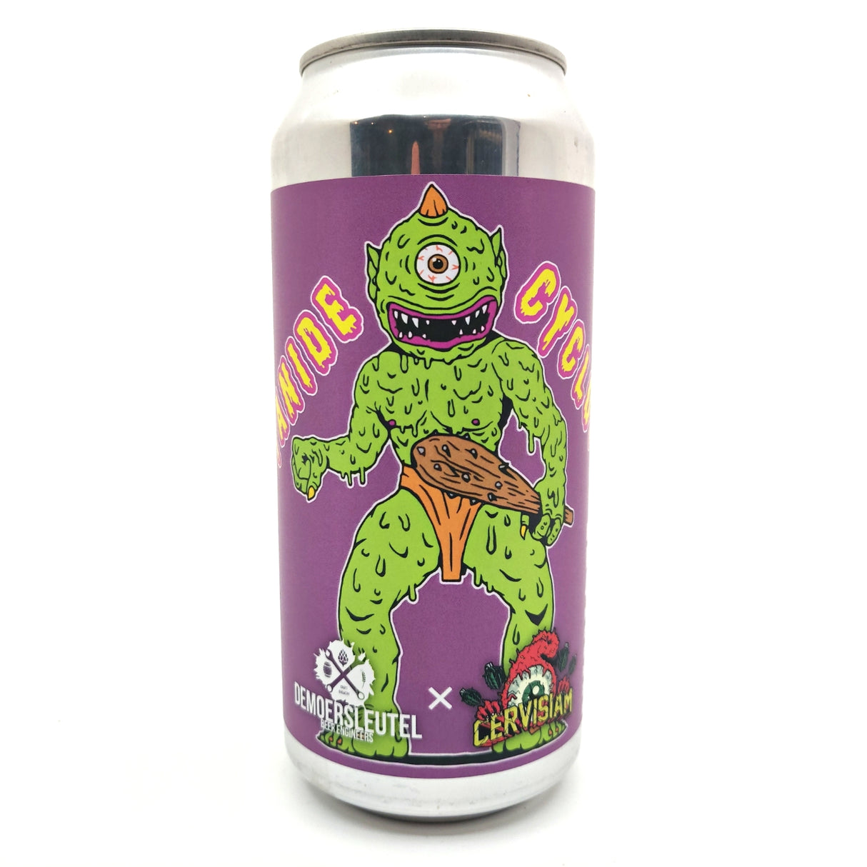 De Moersleutel Cyanide Cyclops Imperial Stout 11% (440ml can)-Hop Burns & Black