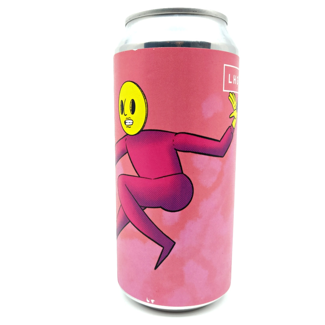 Left Handed Giant Spitting Image Fruited Sour 5% (440ml can)-Hop Burns & Black