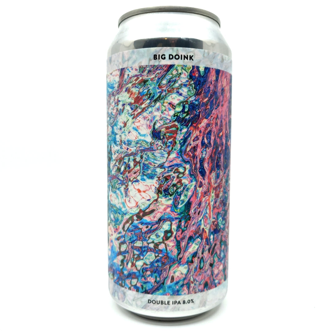 Gamma Brewing Big Doink Double IPA 8% (440ml can)-Hop Burns & Black