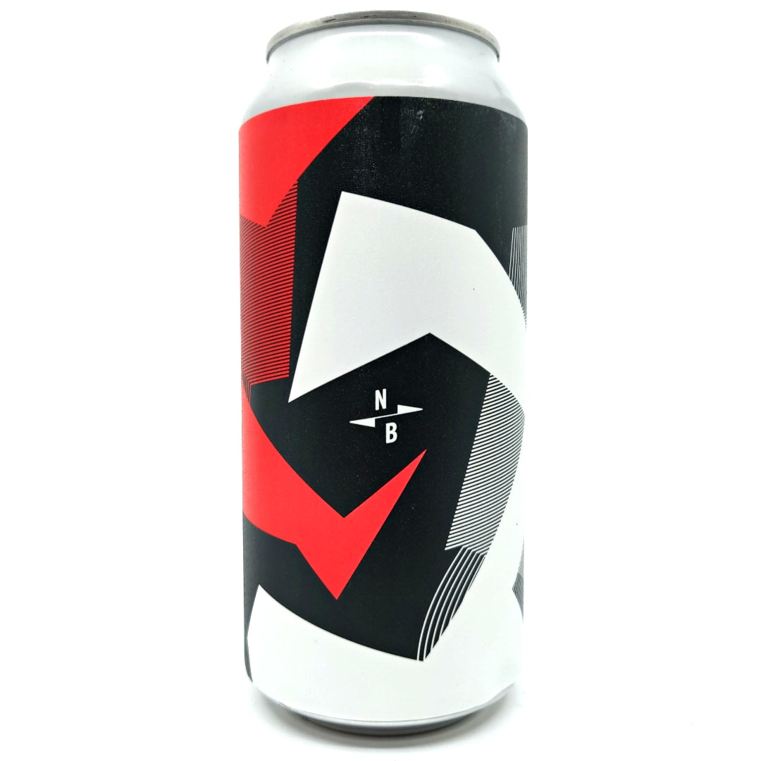 North Brewing Co x Northen Bloc Sorbet Sour with Raspberry and Rhubarb 4.1% (440ml can)-Hop Burns & Black