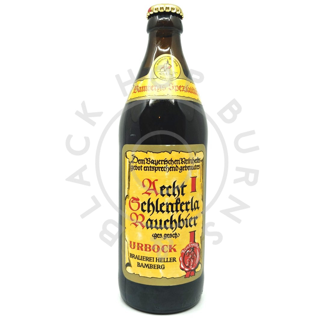 Schlenkerla Rauchbier Urbock 6.5% (500ml)-Hop Burns & Black