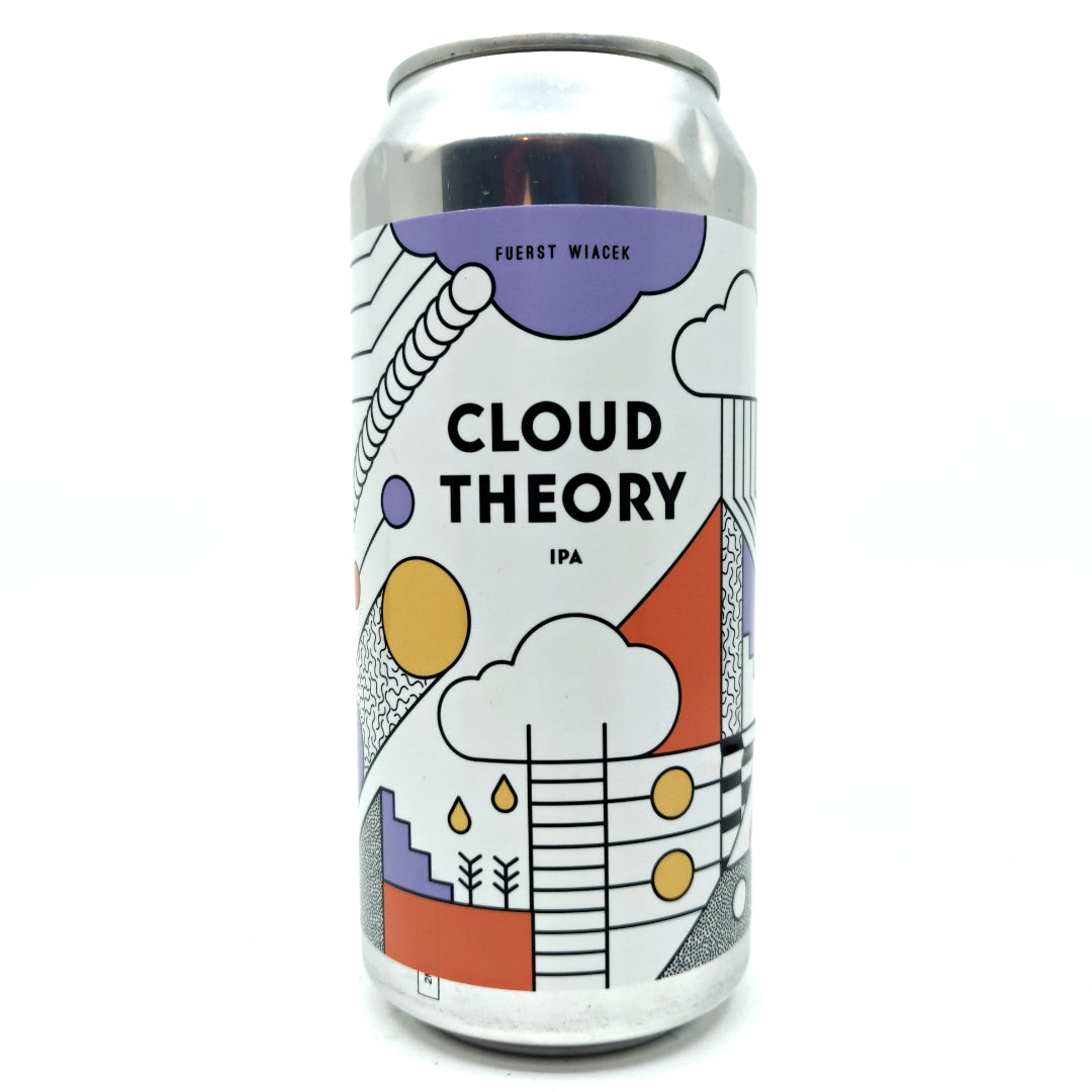 Fuerst Wiacek Cloud Theory IPA 6.8% (440ml can)-Hop Burns & Black