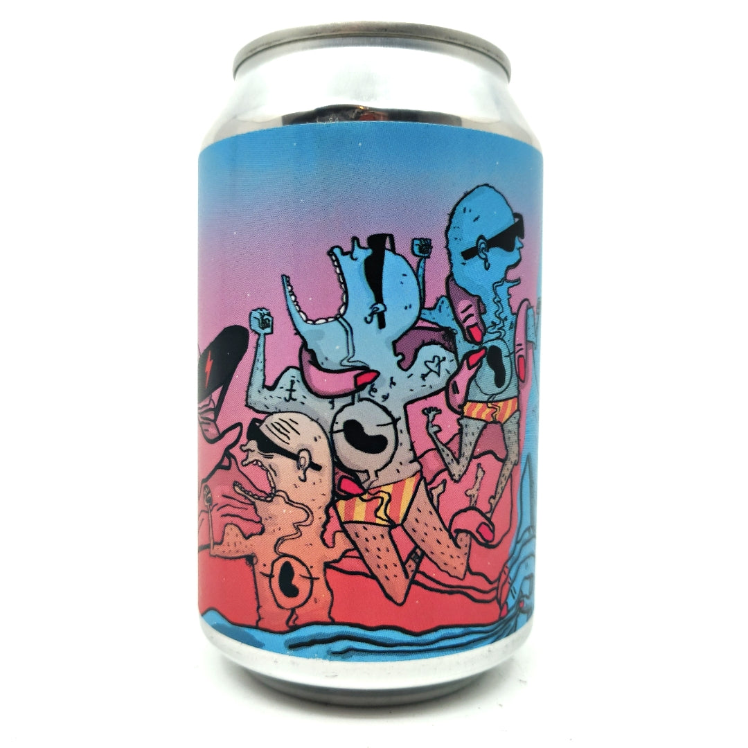 Lervig 3 Bean Rum Barrel Aged Stout 13.4% (330ml can)-Hop Burns & Black