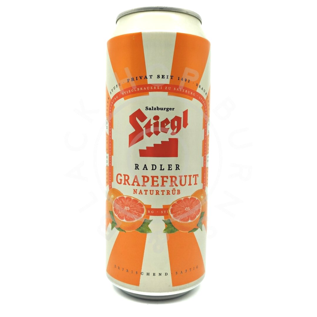 Stiegl Grapefruit Radler 2% (500ml can)-Hop Burns & Black