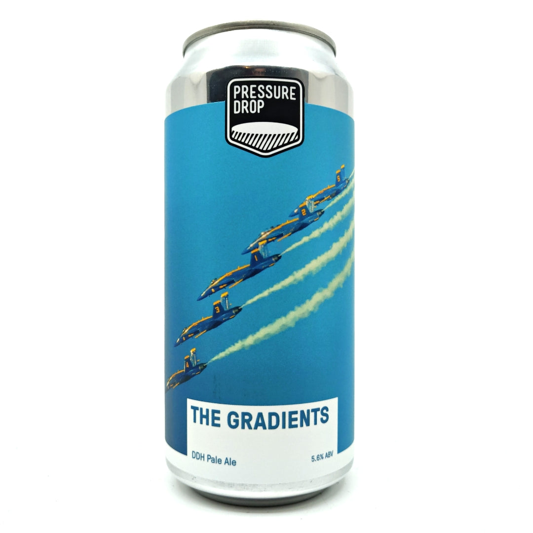 Pressure Drop The Gradients DDH Pale Ale 5.6% (440ml can)-Hop Burns & Black