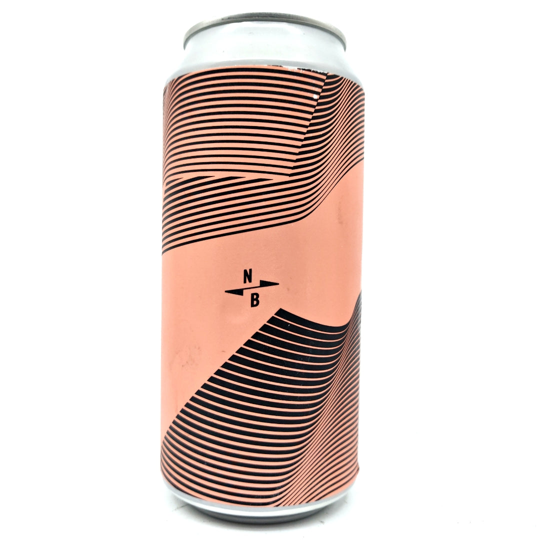 North Brewing Co Dazed & Awake DIPA 8% (440ml can)-Hop Burns & Black