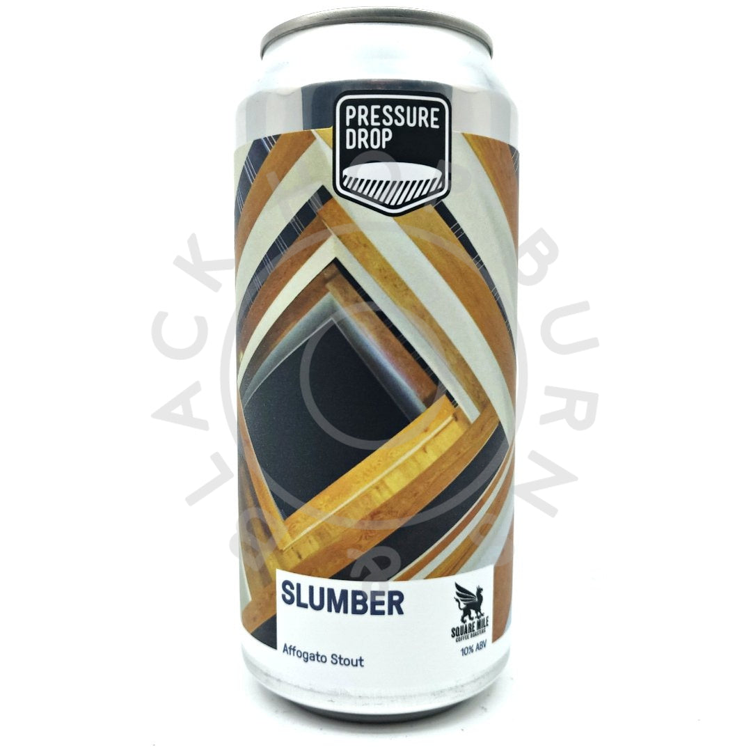 Pressure Drop Slumber Affogato Stout 10% (440ml can)-Hop Burns & Black