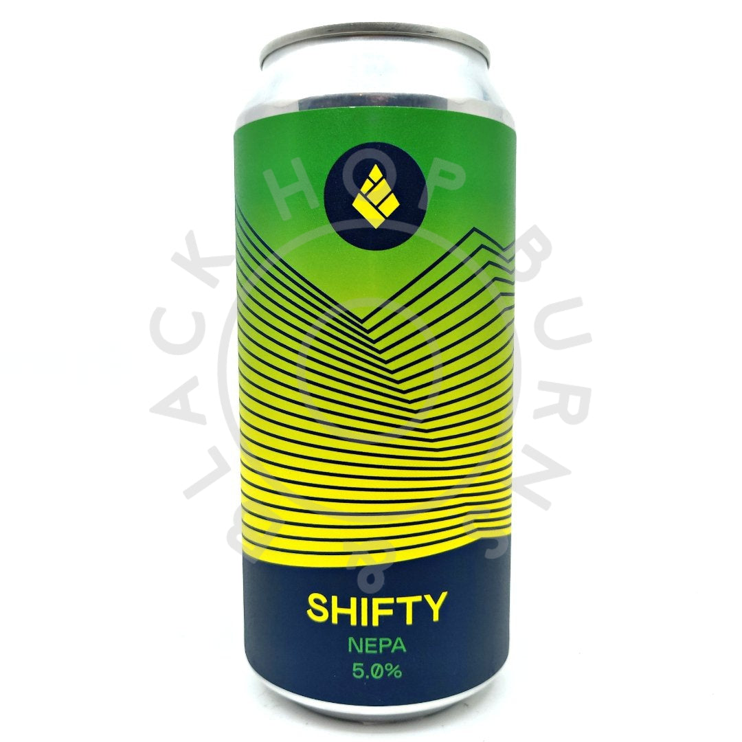 Drop Project Shifty NEPA 5.2% (440ml can)-Hop Burns & Black