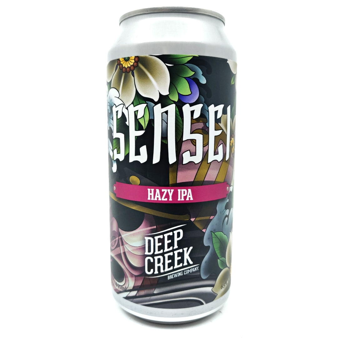 Deep Creek Brewing Co Sensei IPA 6.5% (440ml can)-Hop Burns & Black