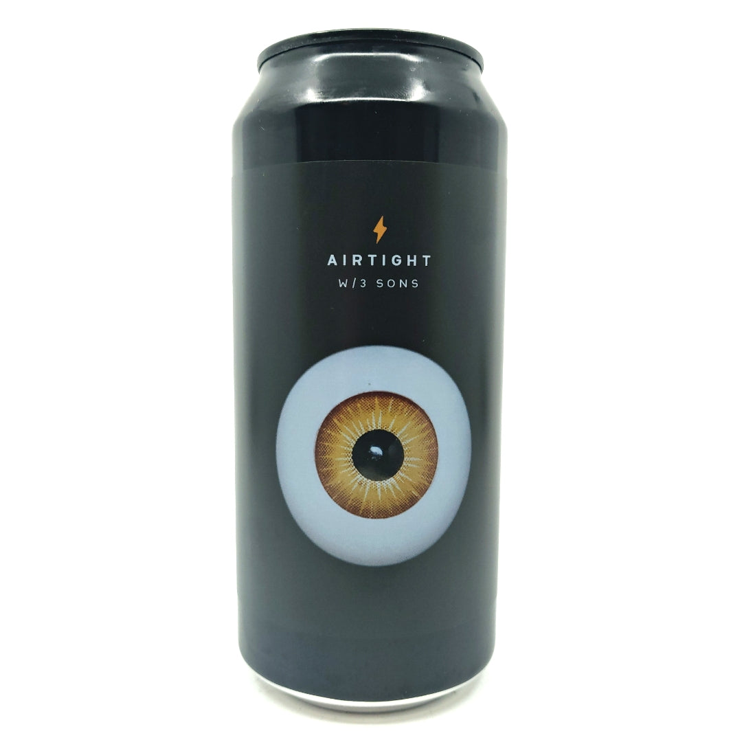 Garage Beer x 3 Sons Airtight Imperial Stout 11% (440ml can)-Hop Burns & Black