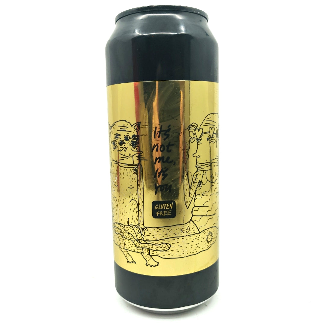 Lervig x Verdant It's Not Me, It's You IPA 6.5% (500ml can)-Hop Burns & Black