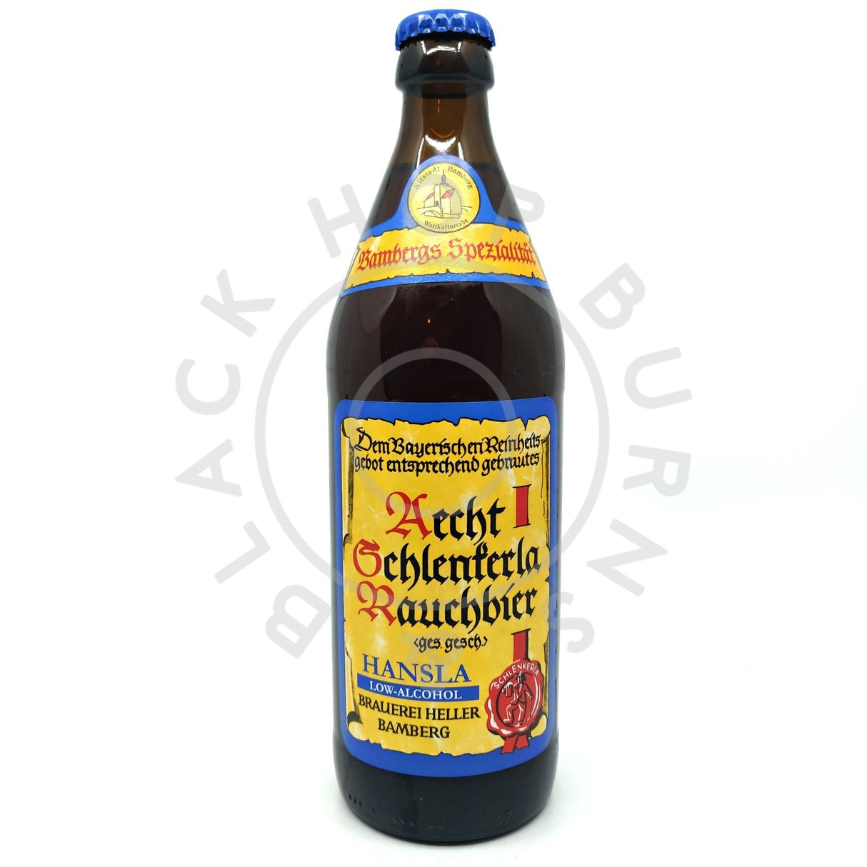 Schlenkerla Rauchbier Hansla 1.2% (500ml)-Hop Burns & Black