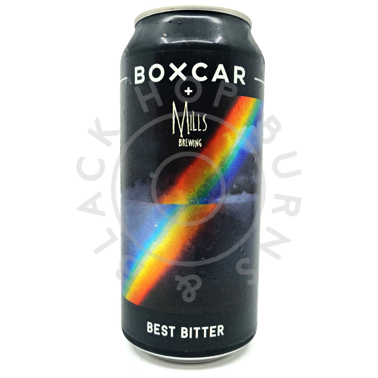 Boxcar x Mills Brewing Best Bitter 4.6% (440ml can)-Hop Burns & Black