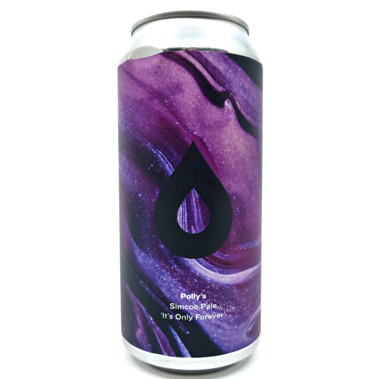 Polly's Brew Co It's Only Forever Pale Ale 5.3% (440ml can)-Hop Burns & Black