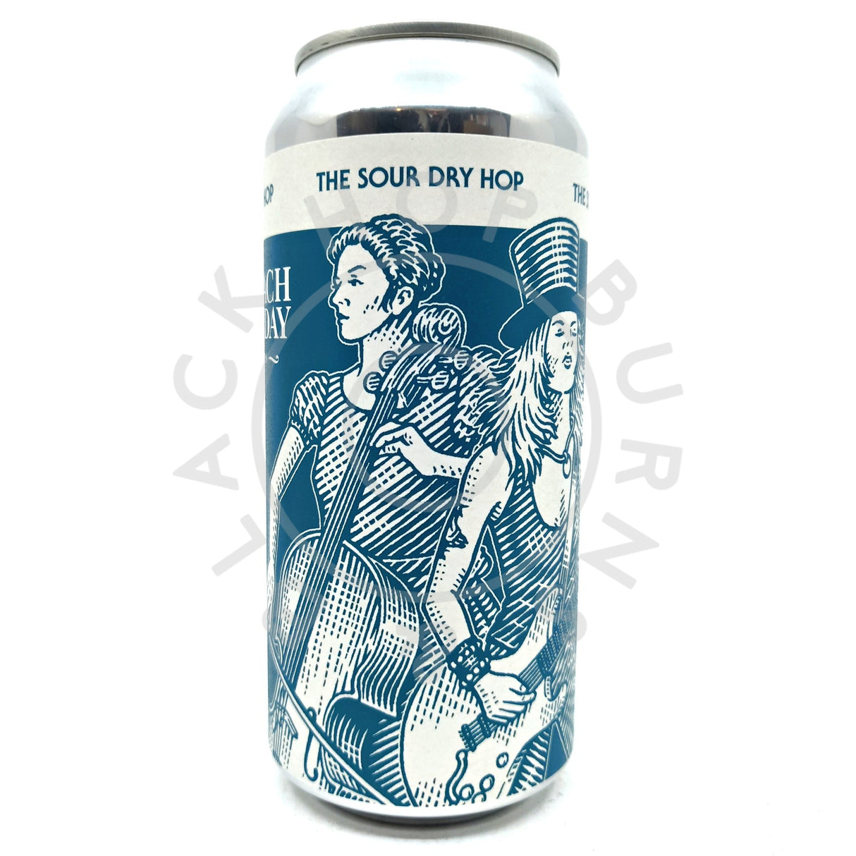 Anspach & Hobday The Sour Dry Hop 4.9% (440ml can)-Hop Burns & Black