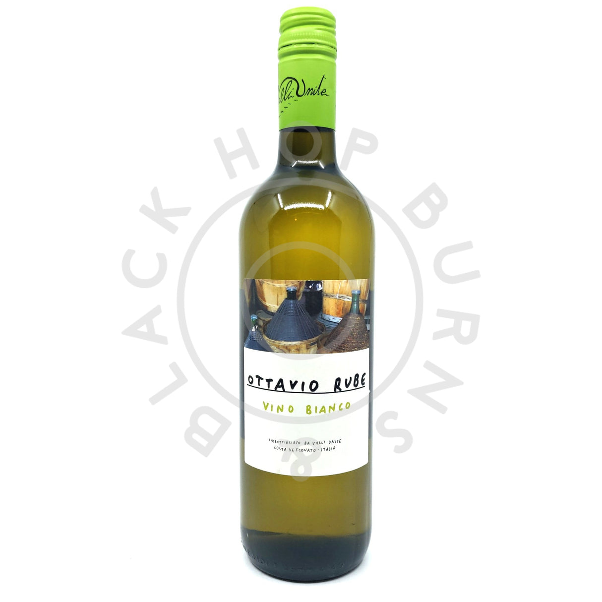 Valli Unite Ottavio Rube Vino Bianco 2018 (750ml)-Hop Burns & Black