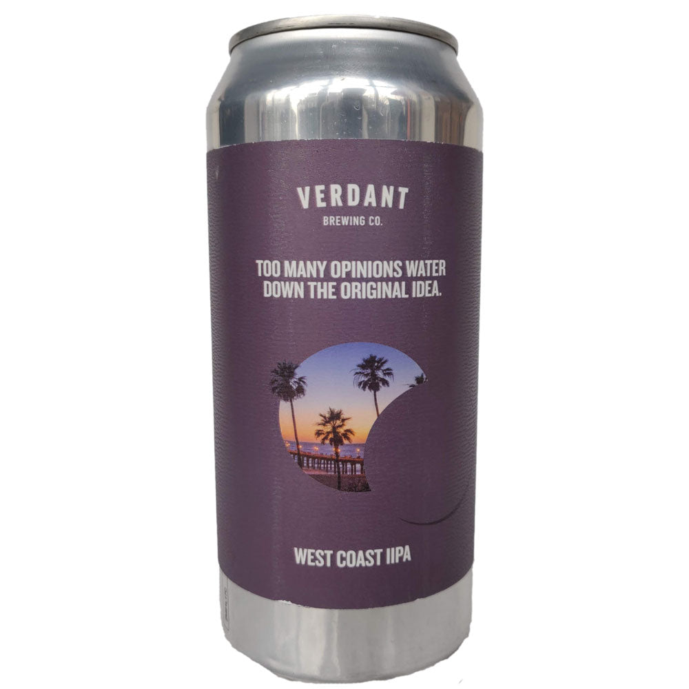 Verdant Too Many Opinions Water Down the Original Idea West Coast DIPA 8% (440ml can)-Hop Burns & Black