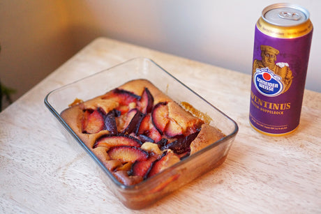 The Beer Lover's Table: Stone Fruit Spoon Cake and Schneider Aventinus Tap 6 Wheat Doppelbock