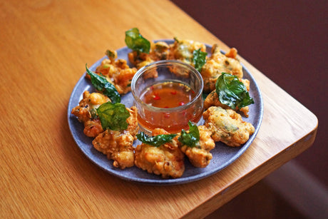 Wine & Food Killers: Vietnamese-Inspired Prawn Fritters and Celler Batlliu de Sort Aulesa Riesling Pet Nat