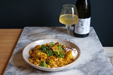 Wine & Food Killers: Persian Fried Rice and Weingut Brand  Wilder Satz 2019
