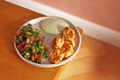 Wine & Food Killers: Tandoori Prawns and Kachumber Salad with Pedro Olivares Muscat Blanc d’Argila 2022