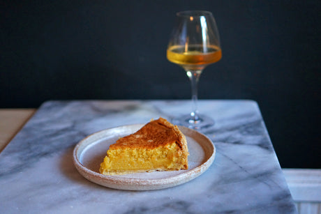 Wine & Food Killers: Almond Egg Custard Tart and Szóló Dolce Tokaji Late Harvest 2019
