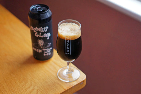 Beer Lover's Table: Hojicha White Chocolate Mousse and Baron Brewing Augustus Gloop Porter