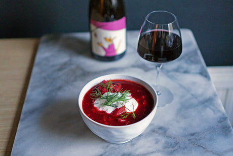Wine & Food Killers: Borscht and Tenuta Foresto La Ideale 2019