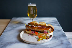 The Beer Lover's Table: Italian Sausage Hoagies and Weihenstephaner Festbier