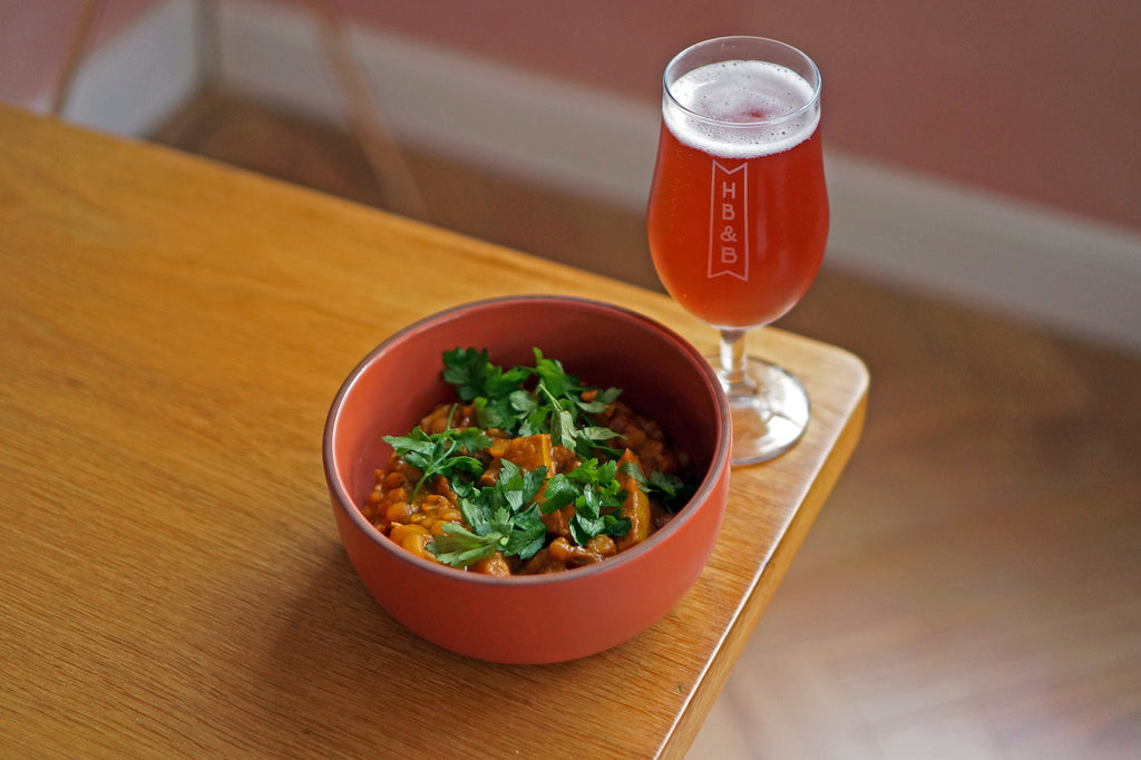 The Beer Lover's Table: Persian Lamb and Quince Stew with  Burning Sky Saison Automne