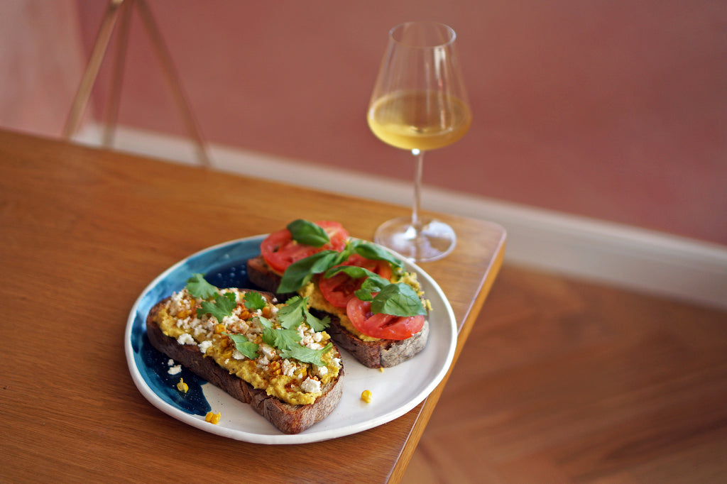 Wine & Food Killers: Sweetcorn Butter Toast Two Ways and Chateau Barouillet Bergecrac Blanc Sec 2022