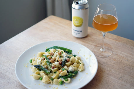 The Beer Lover’s Table: Spring Orecchiette and Cloudwater Bergamot Sour