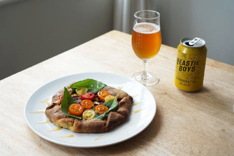 The Beer Lover’s Table: Heirloom Tomato Galettes with Yeastie Boys Gunnamatta Earl Grey IPA