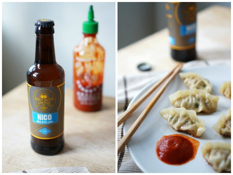 The Beer Lover's Table: Orbit Nico Köln-Style Lager and Spiced Chinese Dumplings