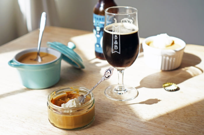 The Beer Lover’s Table: Caramelised White Chocolate Mousse and Partizan’s Imperial White Russian Stout