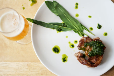The Beer Lover’s Table: Cloudwater IPA Citra and Lamb Chops with Wild Garlic