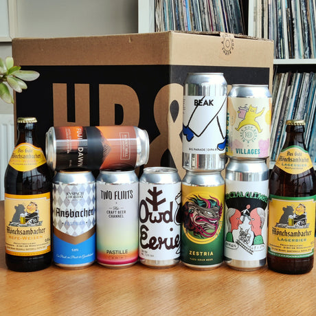 6 month pre-paid - HB&B Sub Club All Killer No Filler beer subscription box-Hop Burns & Black