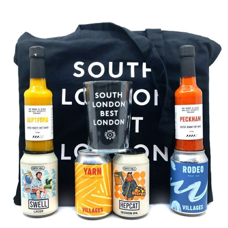 South London Best London gift pack-Hop Burns & Black