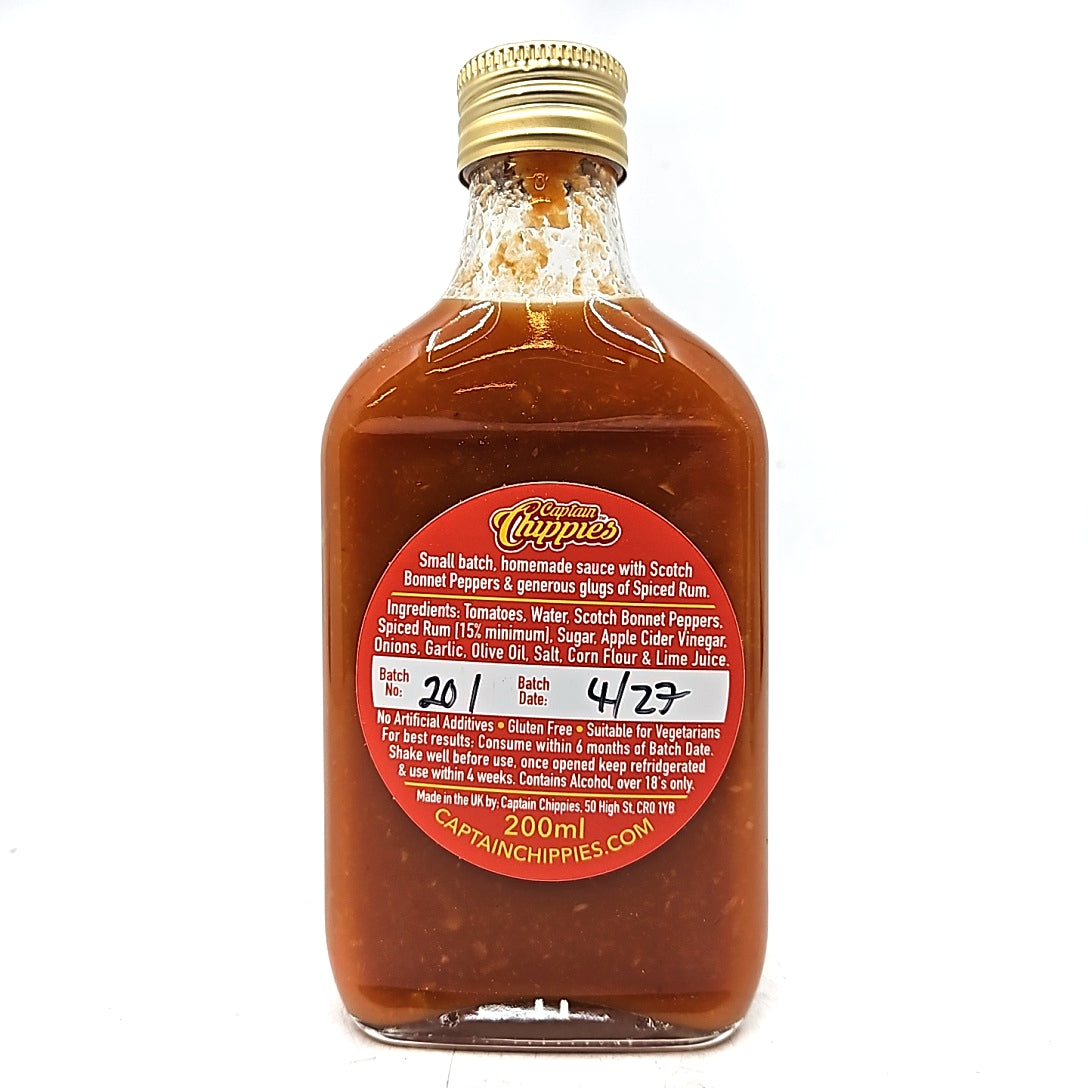 Captain Chippies Original Spiced Rum Sauce (200ml)