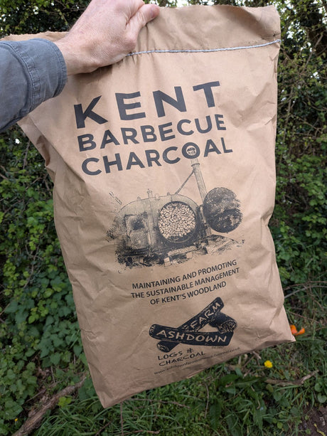 Kent Barbecue Charcoal (3kg)-Hop Burns & Black