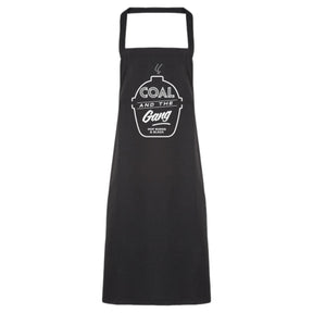 HB&B Coal & The Gang BBQ Apron-Hop Burns & Black