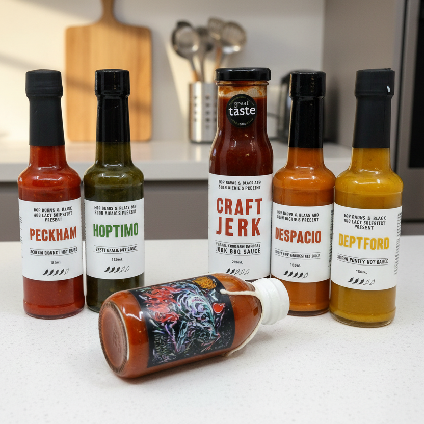 Hop Burns & Black Ultimate Collab Sauce pack (6 sauces)-Hop Burns & Black