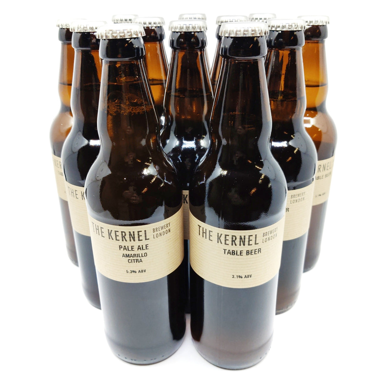 Kernel Table Beer and Pale Ale CASE (12 x 500ml)-Hop Burns & Black