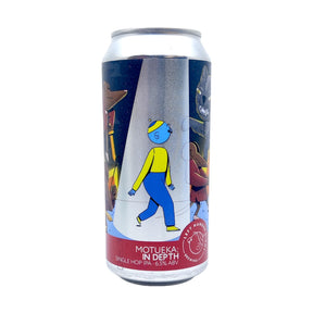 Left Handed Giant Motueka In Depth IPA 6.5% (440ml can)-Hop Burns & Black