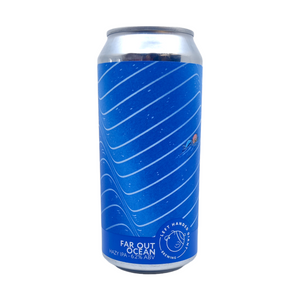 Left Handed Giant Far Out Ocean IPA 6.5% (440ml can)-Hop Burns & Black