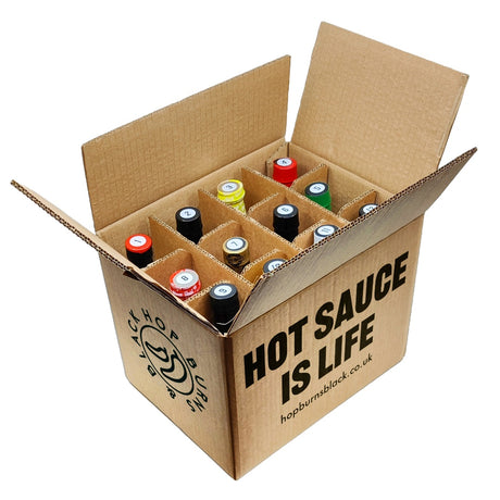 The HB&B '12 Hot Sauces of Xmas' Advent Selection (12 sauces)-Hop Burns & Black