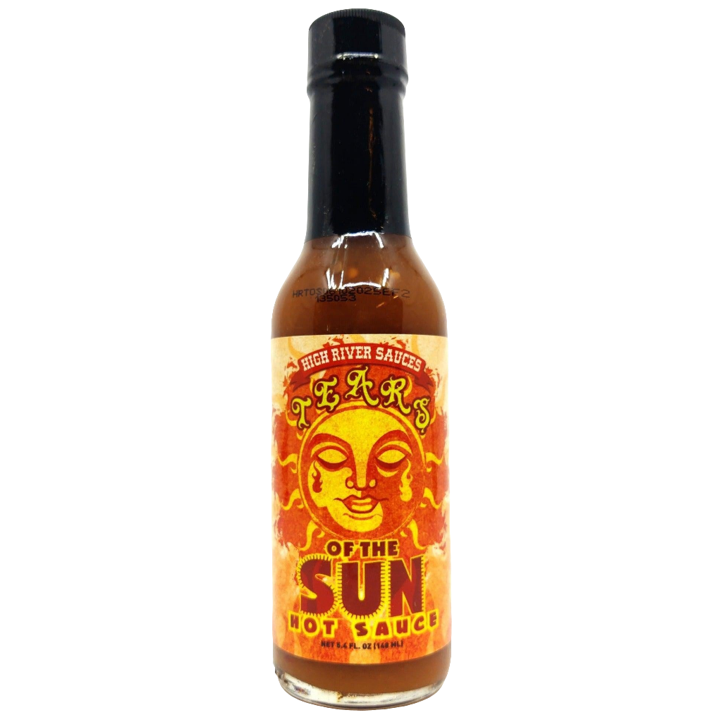 High River Sauces Tears of the Sun Hot Sauce (148ml)-Hop Burns & Black