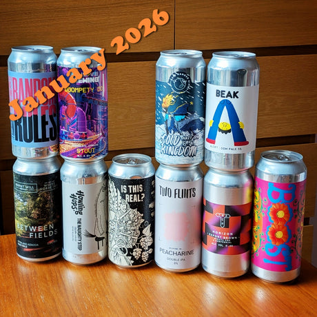 3 month pre-paid All Killer No Filler beer box GIFT-Hop Burns & Black