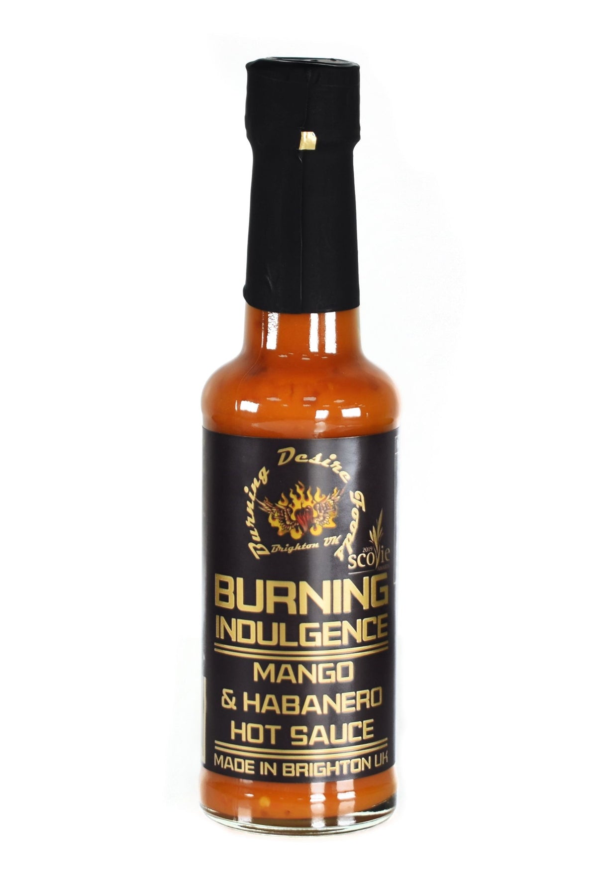 Burning Desire Burning Indulgence Mango & Habanero Hot Sauce (148ml)